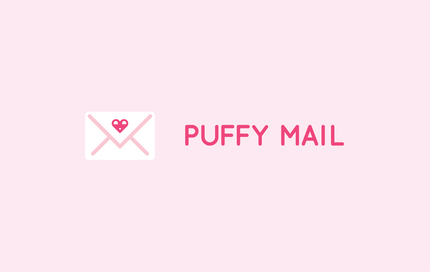 puffy mail logotype